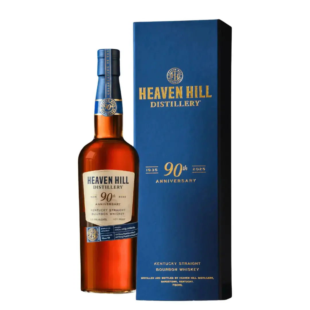 Heaven Hill 90th Anniversay whiskey 750ml
