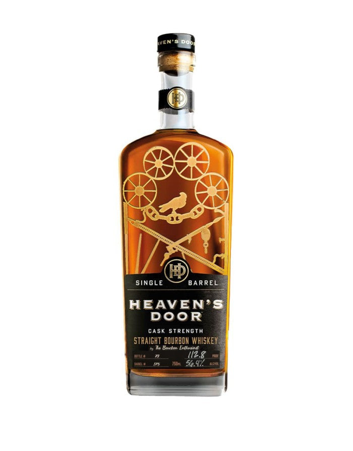 Heavens Door Single Barrel Cask Strength Straight The Bourbon Enthusiast Proof 112.8 Barrel  175 750 ml