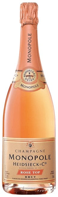 Monopole Heidsieck Rose Top Champagne 750