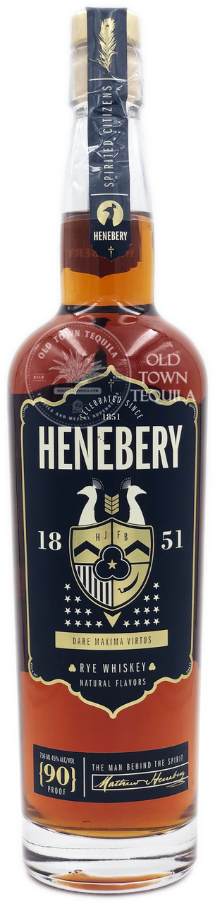 Henebery Dare Maxima Virtus Old Fashioned Rye Whiskey 750ml