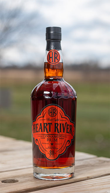 Big Dog Heart River Cinnamon Rum 750 ml