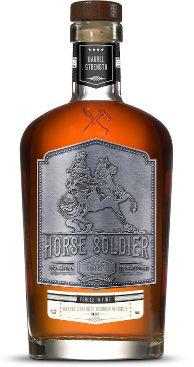 Horse Soldier Forged in Fire Reserve Barrel Strength Bourbon Uncut (Proof 124.6) 750 ml