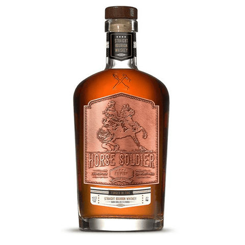 Horse Soldier Forged in Fire Reserve Barrel Strength Bourbon Uncut (Proof 123) 750 ml