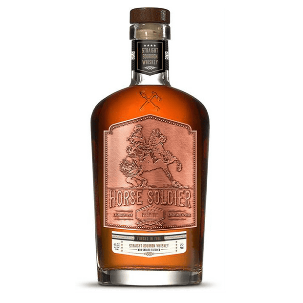 Horse Soldier Forged in Fire Reserve Barrel Strength Bourbon Uncut (Proof 122) 750 ml