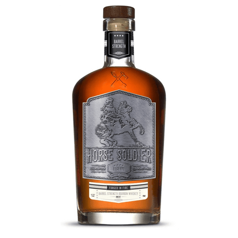 Horse Soldier Forged in Fire Reserve Barrel Strength Bourbon Uncut (Proof 123.9) 750 ml