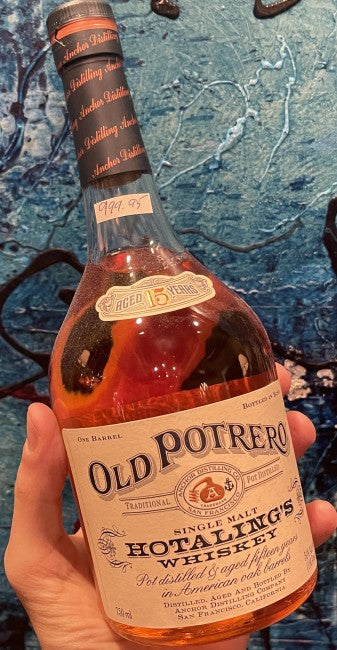 Old Potrero Single Malt Hotalings 15 year 750ml