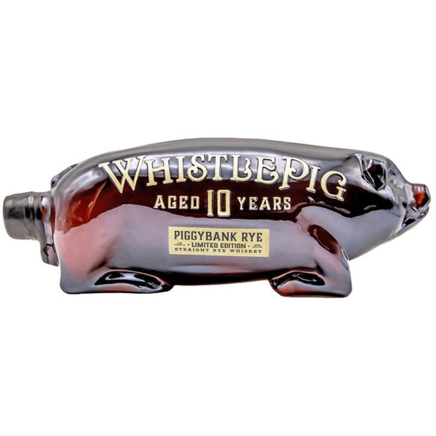 WhistlePig Piggybank Rye Limited Edition Straight Rye Whiskey 10 year 1 L