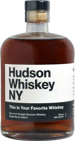 Hudson Whiskey NY This is Your Favorite Single Barrel Blended Whiskey 750ml