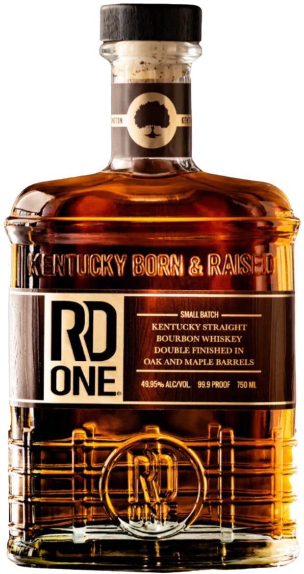 RD One Small Batch Kentucky Straight Bourbon Double Oak and Maple Barrels 750 ML