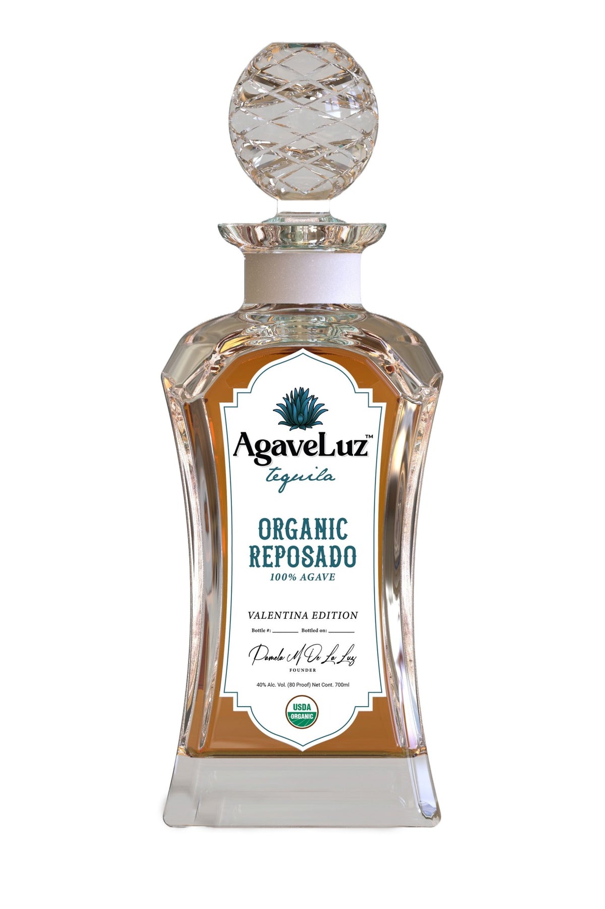 Agave Azul Organic Reposado Valentina Edition 700 ml