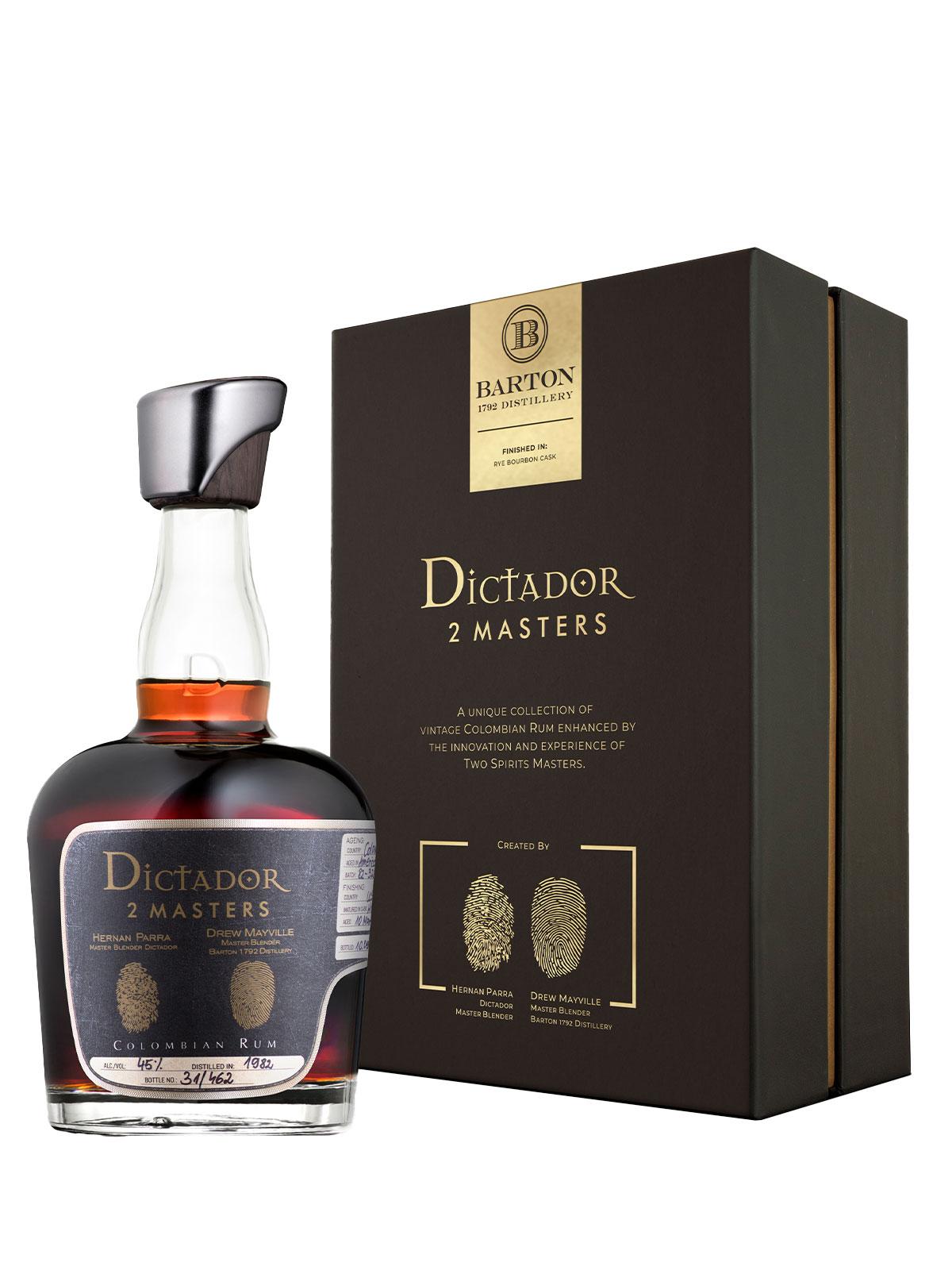 Dictador 2 Masters 1979/198 Barton Rye Bourbon 750ml