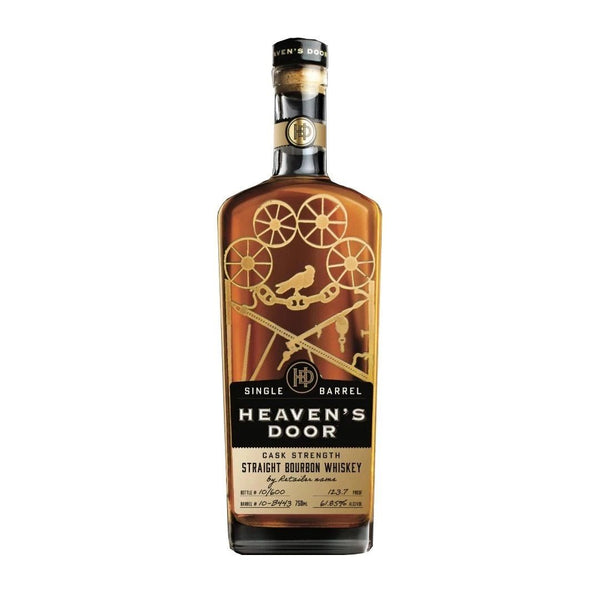 Heavens Door Cask Strength Straight Bourbon The Bourbon Enthusiast Proof 123.6 Barrel 60 750 ml