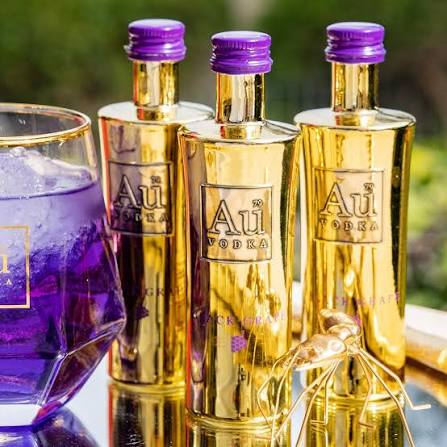 AU Vodka Black Grape 50 ml