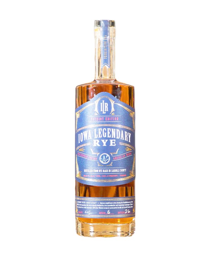 IOWA LEGENDARY Rye Purple Label (batch 9) 750 ml