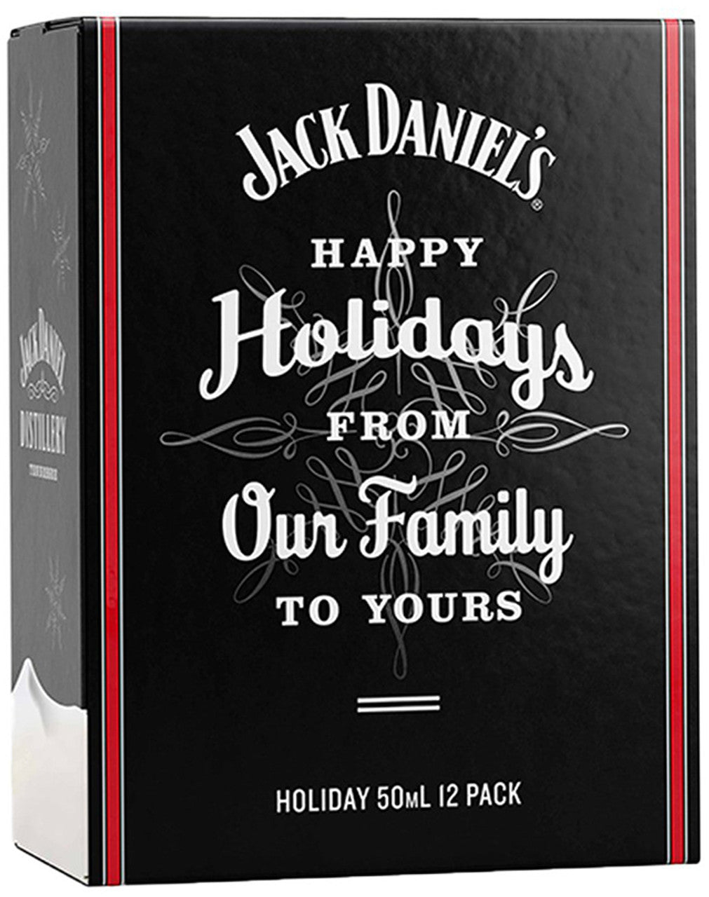 Jack Daniels Jack Daniels Happy Holliday From Our Family To Yours (12 Pack) 50ml
