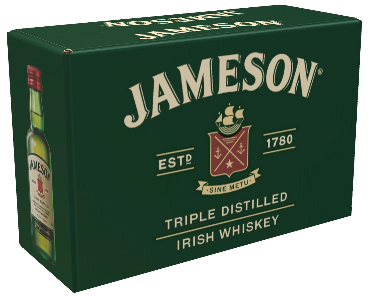 Jameson Irish Triple Distilled (10 pack) 50ml