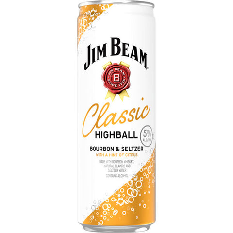 Jim Beam Jim Beam Classic Highball Cocktails Ready-to-Drink 4x355ml