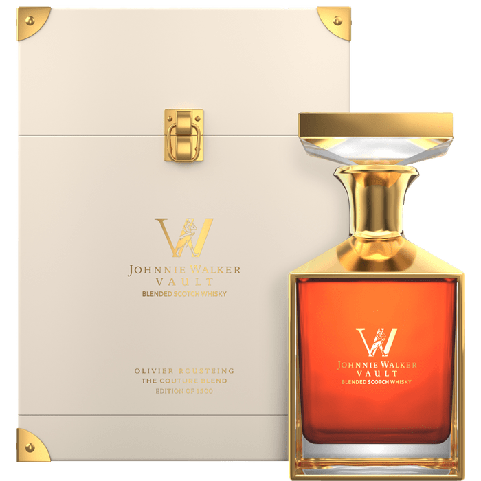 Johnnie Walker Vault The Couture Blend crystal decanter and box 700ml, edition of 1500