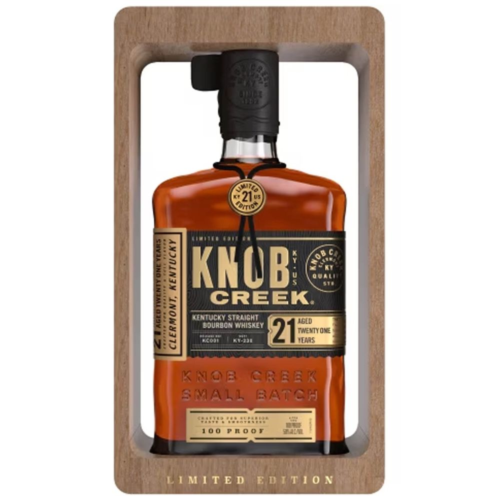 Knob Creek 21 Year Kentucky Straight Bourbon Whiskey 750ml