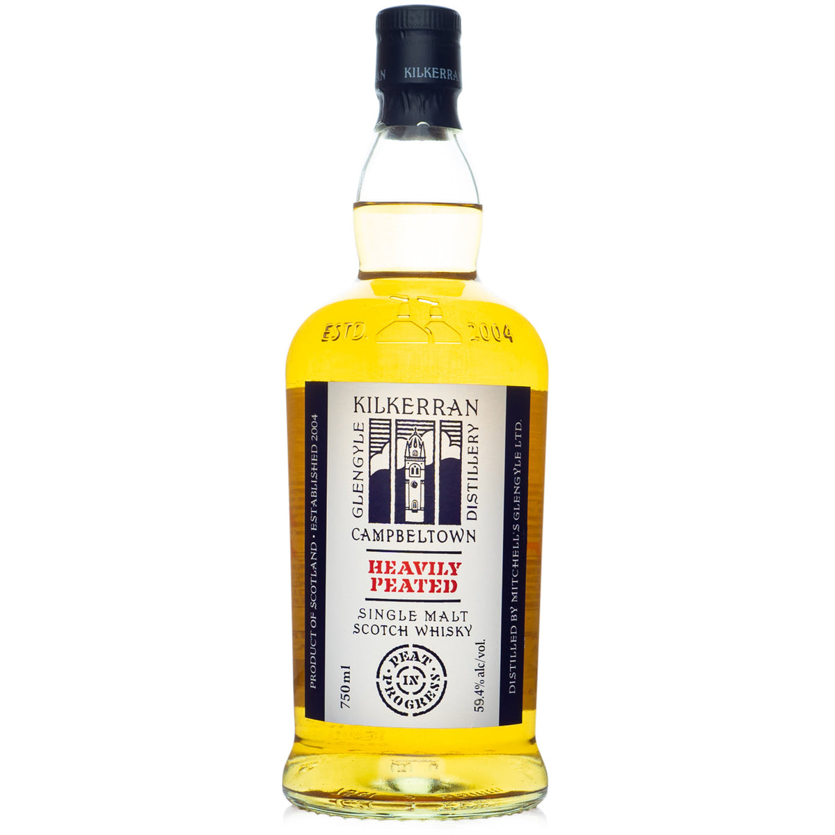 Kilkerran Cambeltown Heavily Peated Single Small Batch No. 9 750 ml