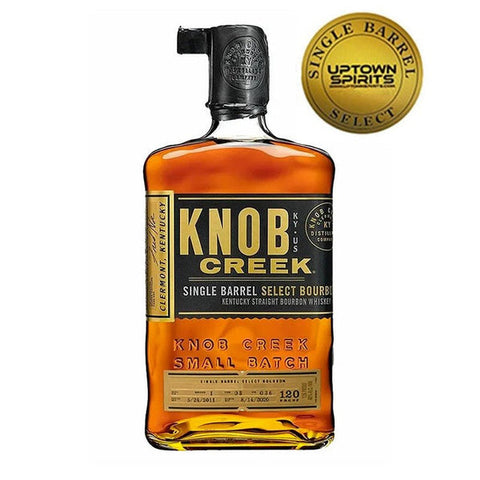 Uptown Spirits Knob Creek Single Barrel Select Bourbon Hand Selected for Uptown Spirits 750ml