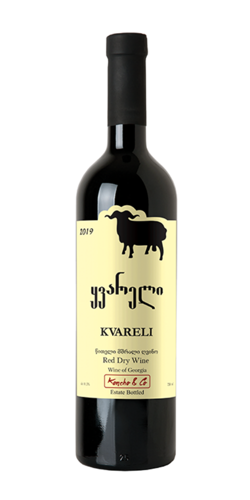 Koncho & Co Kvareli Qvevri Wine Georgia 750ml bottle