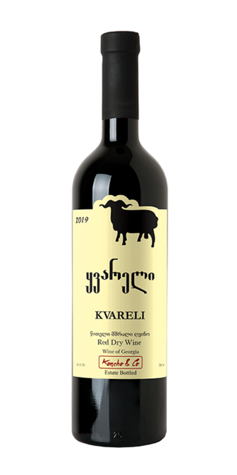 Koncho & Co Kvareli Qvevri Wine Georgia 750ml bottle
