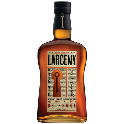 LARCENY Kentucky Straight Whiskey Bourbon Serial # 6555527 Enthusiast 750 ml