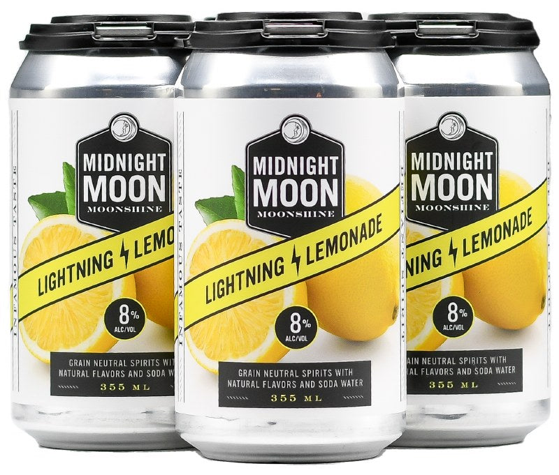 Midnight Moon Lighting Lemonade (4 pack) 355ml