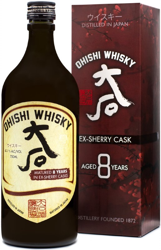 Ohishi Sherry Cask Whisky 8 yr 750ml