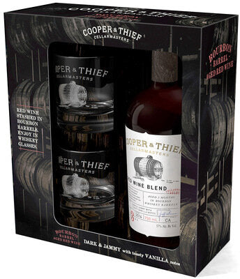 Cooper and Thief Bourbon Red Wine Blend w/ two Cups 2019 750 ml