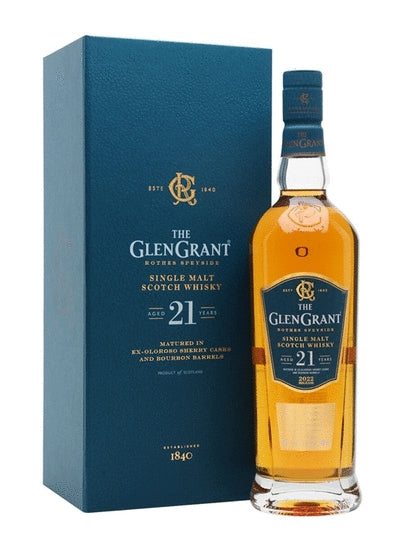 The Glen Grant 21 Year Single Malt 21 year 750 ml