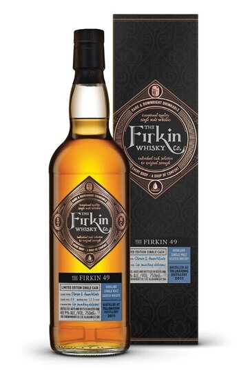 The Firkin Whiskey Co Firkin 49 Limited Edition Single Cask Oloroso and Amontillado 2011 750 ml
