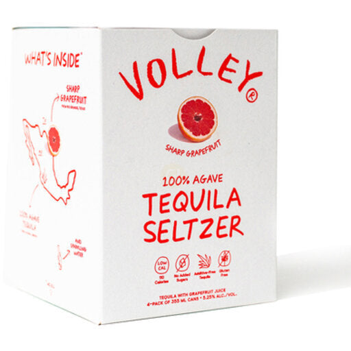 Volley Sharp Grapefruit (4 pack) 4x355ml