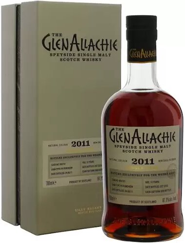 GlenAllachie Speyside Single Malt Scotch 2011 700ml