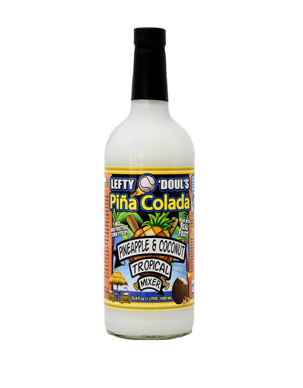 Lefty Doul's Pineapple and Coconut Tropical Mixer Colada 1 L