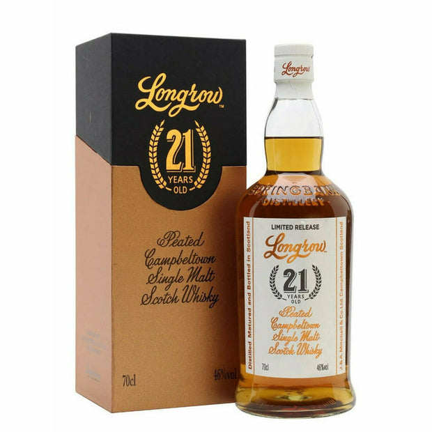 Longrow Peated Campbeltown Single Malt Scotch 21 year 700 ml