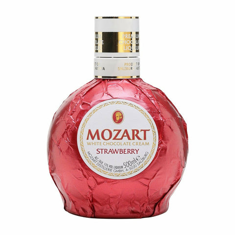 Mozart Mozart White Chocolate Cream Strawberry 750 ml