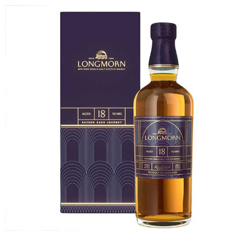 Longmorn Speyside Single Malt Scotch Whiskey 18 year 700ml