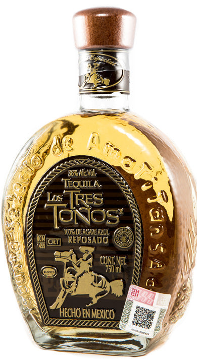 Los Tres tonos Reposado 750ml