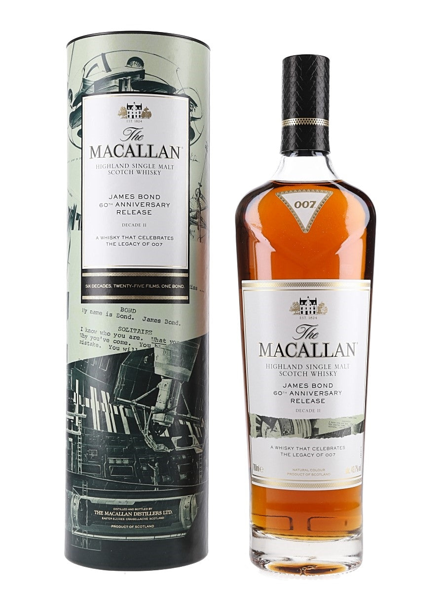 Macallan James Bond 60th Anniversary Release Decade II 700 ml