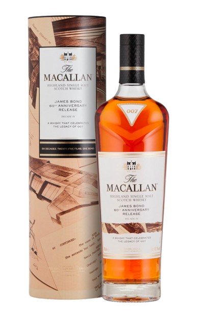 Macallan James Bond 60th Anniversary Release Decade IV 700ml