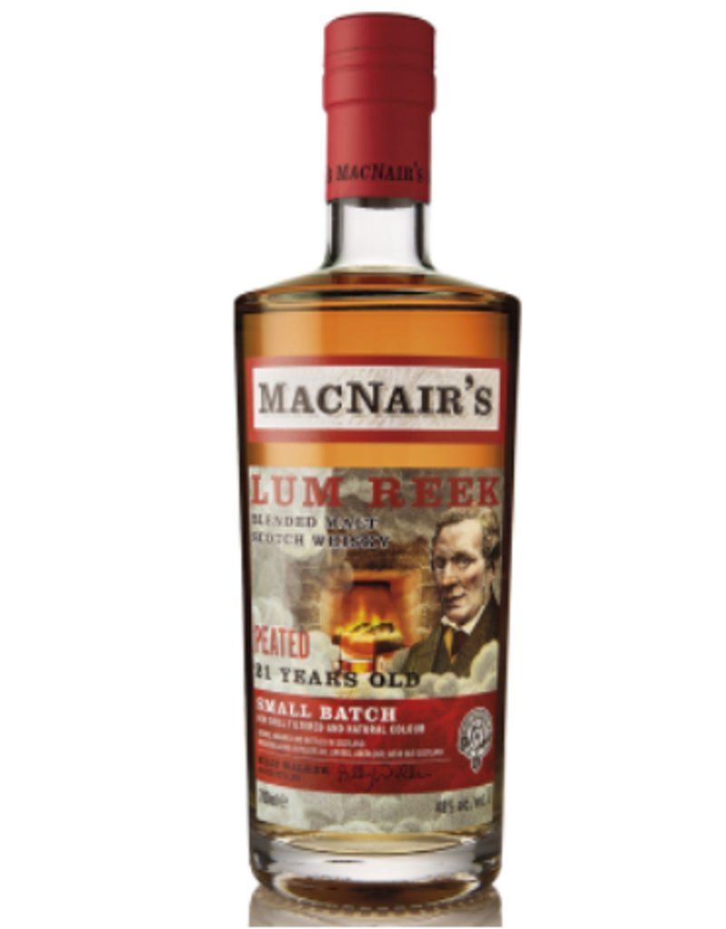 Macnair's Lum Reek Peated Blended Malt 21 year 700 ml