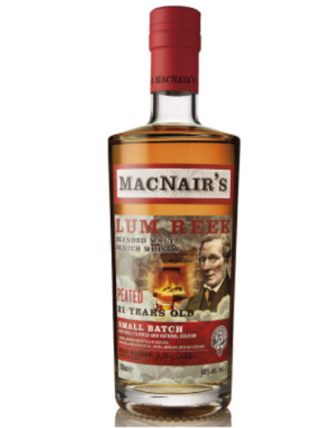 Macnair's Lum Reek Peated Blended Malt 21 year 700 ml