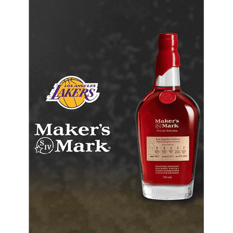 Makers Mark Los Angeles Lakers Champions Edition Bourbon 2020 750ml
