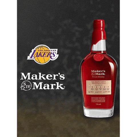 Makers Mark Los Angeles Lakers Champions Edition Bourbon 2020 750ml