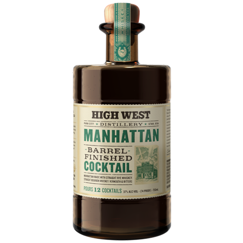 High West Manhattan Barrel Finished Cocktail 375 ML