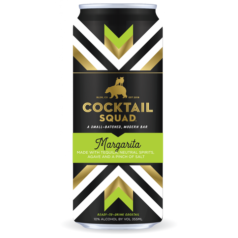 Cocktail Squad Cocktail Squad Margarita  (4 Pack) 355 ml