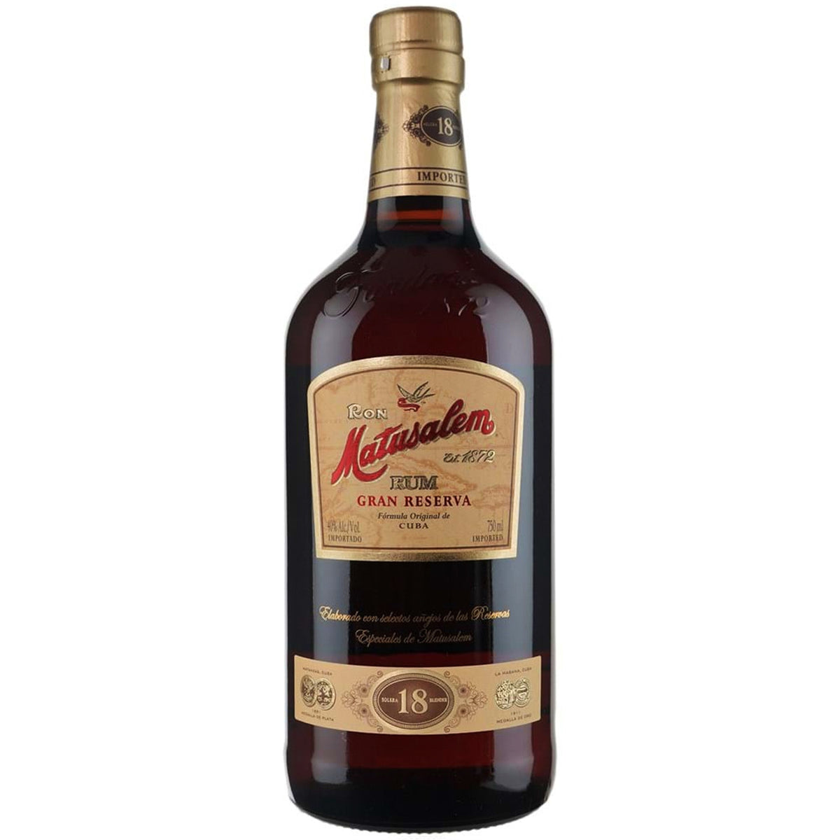 Ron Matusalem 18 Year Old  Gran Reserva Rum 750 ml
