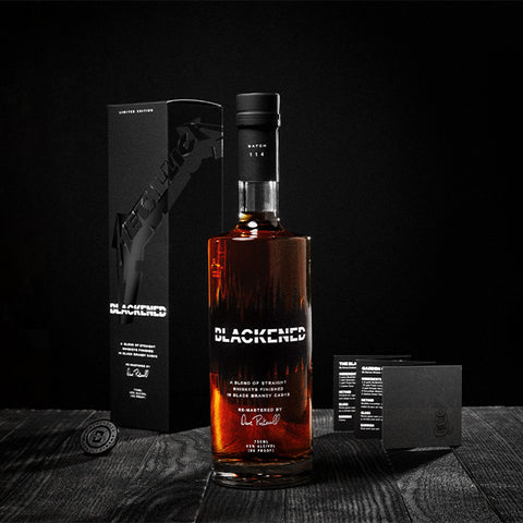 Blackened Limited Edition Signed Bottle